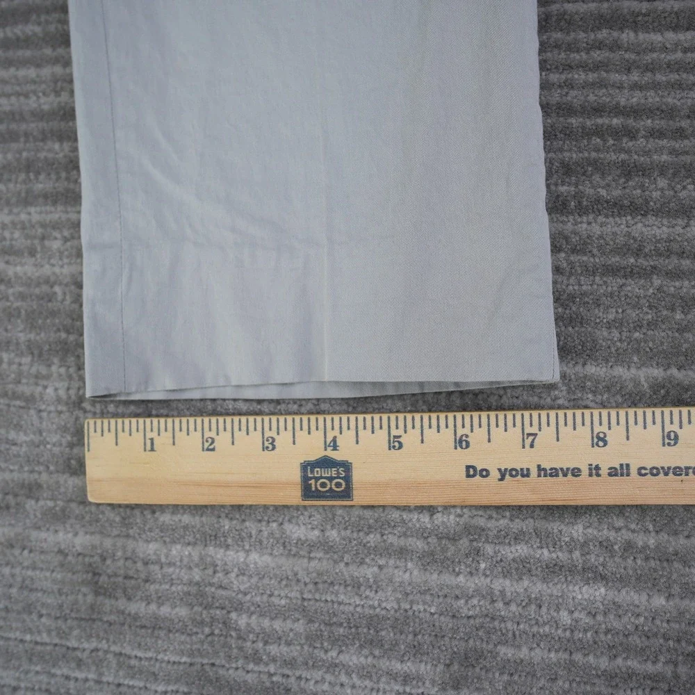 Banana Republic Dress Pants Men Light Gray Cotton Made in Italy 30R‎ (28x28.5)